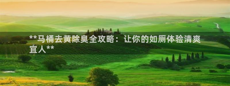 尊龙登录地址：**马桶去黄除臭全攻略：让你的如厕体验清爽