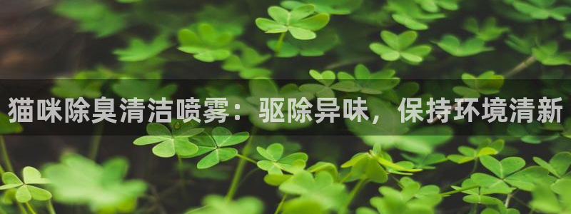 尊龙凯时能不能提现?：猫咪除臭清洁喷雾：驱除异味，保持环