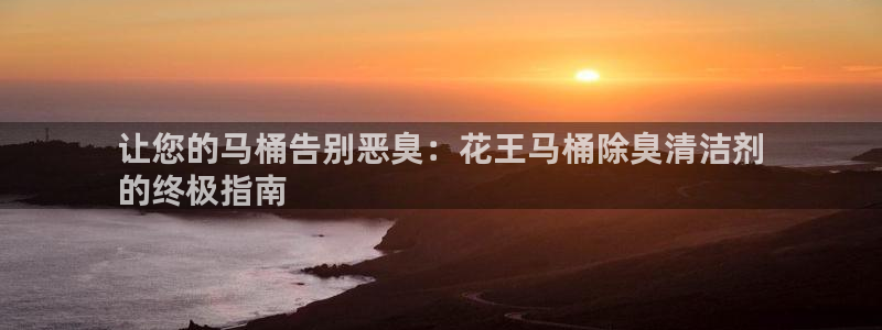 尊龙人生就是博官方官网：让您的马桶告别恶臭：花王马桶除臭