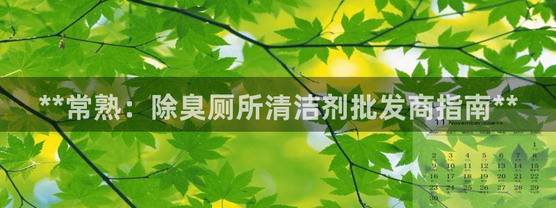 尊龙凯时有假么：**常熟：除臭厕所清洁剂批发商指南**