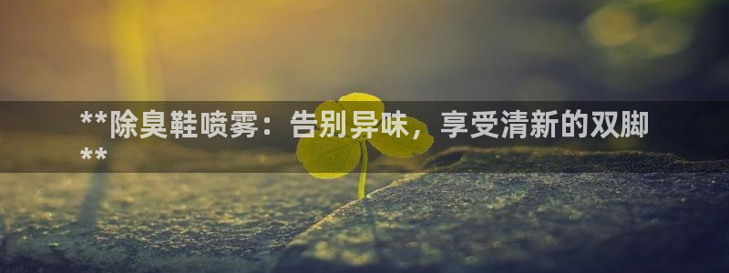 尊龙凯时捕鱼游戏能玩吗：**除臭鞋喷雾：告别异味，享受清